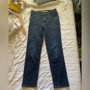 Levi’s 724 High Rise Straight Crop